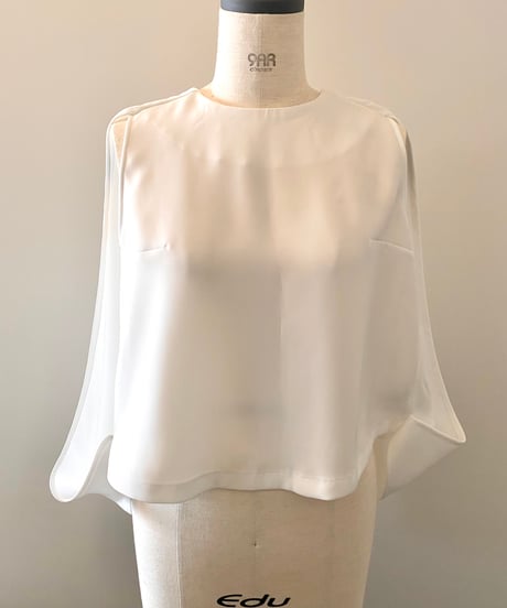 《Gemini》original hira hira tops / white