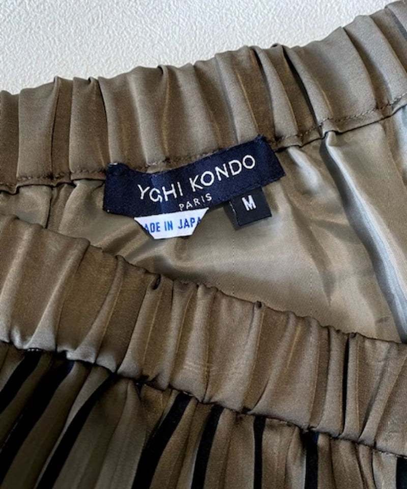 本日値下げ☆ウールジャケット・巻きスカート セットグレー YOSHI KONDO YOSHI KONDO(ヨシコンドウ) 21A/W Wool Melton Patchwork Coat