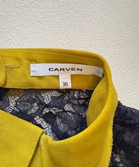 <USED> 23 Lace Layered Tops / CARVEN
