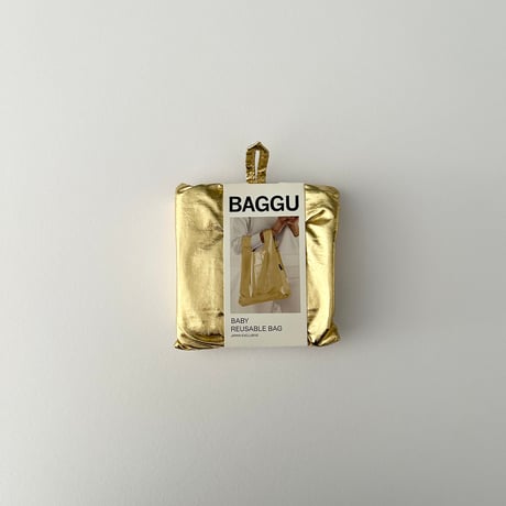 BAGGU Baby メタリックゴールド