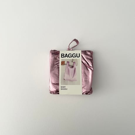 BAGGU Baby メタリックピンク