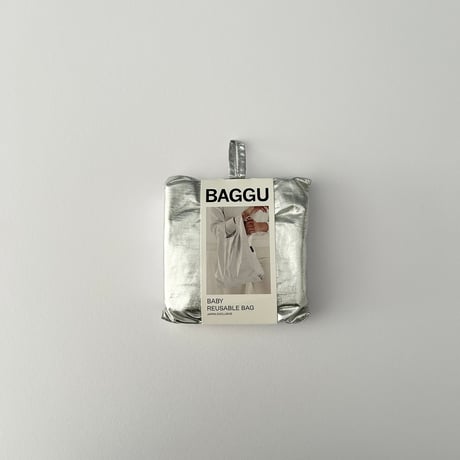 BAGGU Baby メタリックシルバー