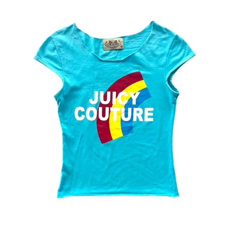 Y2K USA Juicy Couture logo mini tee
