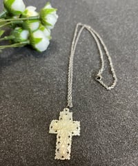 ベツレヘムパール ピアス 十字架 白蝶貝 クロス | sophia333