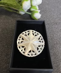 ベツレヘムパール ベツレヘムの星 五芒星 5つ星 ブローチ | sophia333