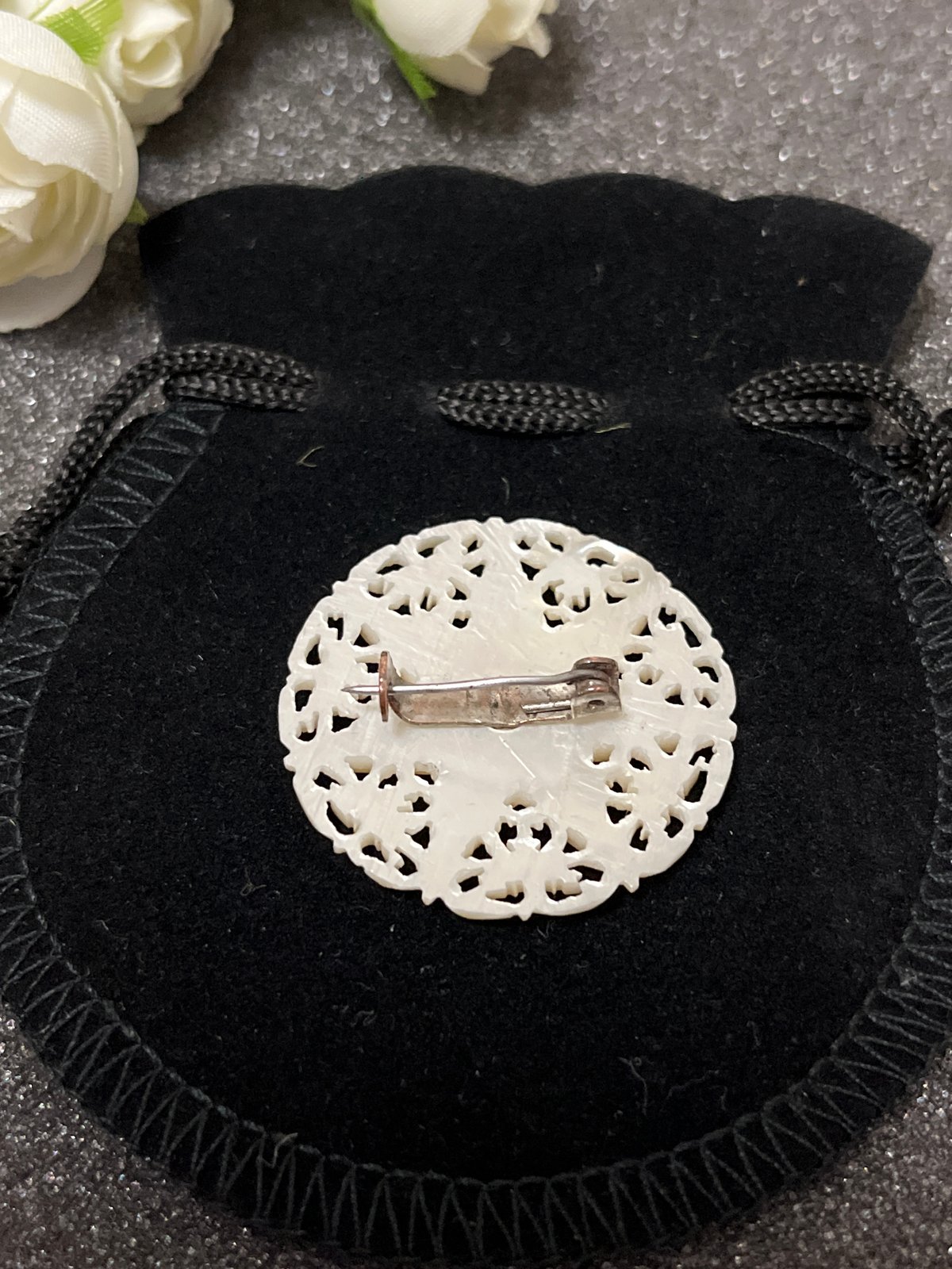 ベツレヘムパール ベツレヘムの星 七芒星 ブローチ | sophia333