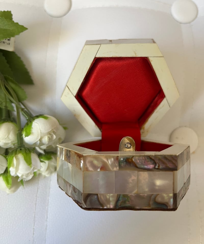 真珠貝 パール アクセサリーケース ハト ベツレヘムパール | sophia333