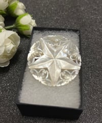 ベツレヘムパール ベツレヘムの星 七芒星 ブローチ | sophia333