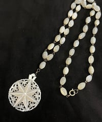 ベツレヘムパール　七芒星　ネックレス　ペンダント　パール　ベツレヘムの星