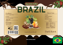 【Brazil🇧🇷】焙煎豆200g 深煎り