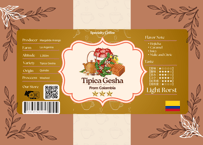 【Colombia】焙煎豆浅煎り☆希少種