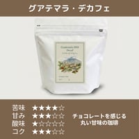 普段使いにおすすめ｜グアテマラ デカフェ 180ｇ
