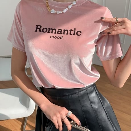 ベロアRomanticTシャツ