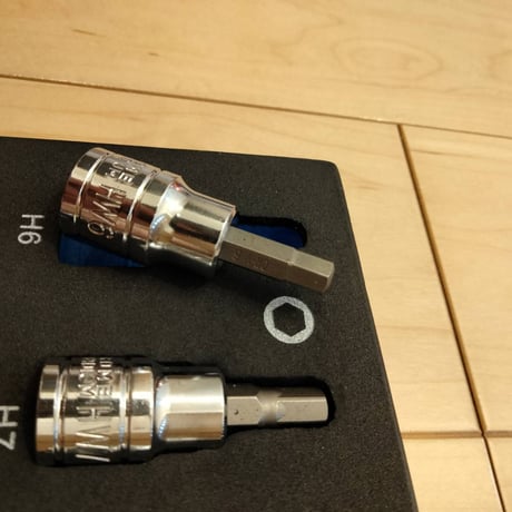 工具 差込角9.5mm ヘックスビットセット 新品