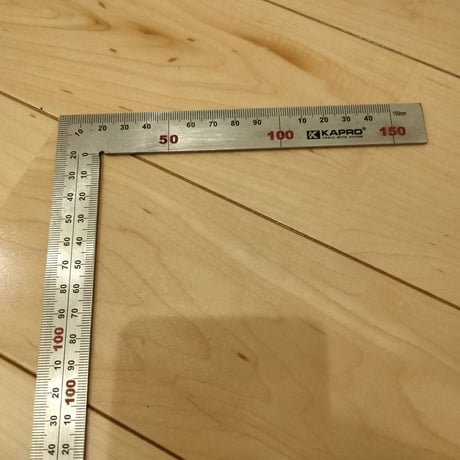 工具　差し金 30cm×15cm　新品