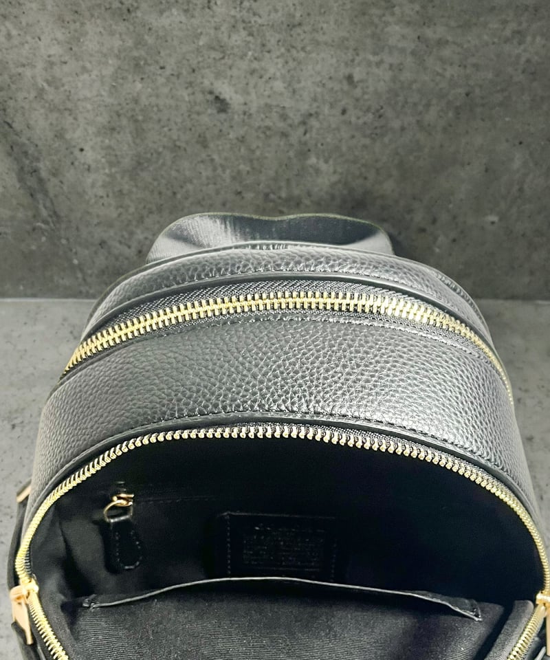 COACH コーチ ミニリュック シグネチャー ブラック | LQEMIE