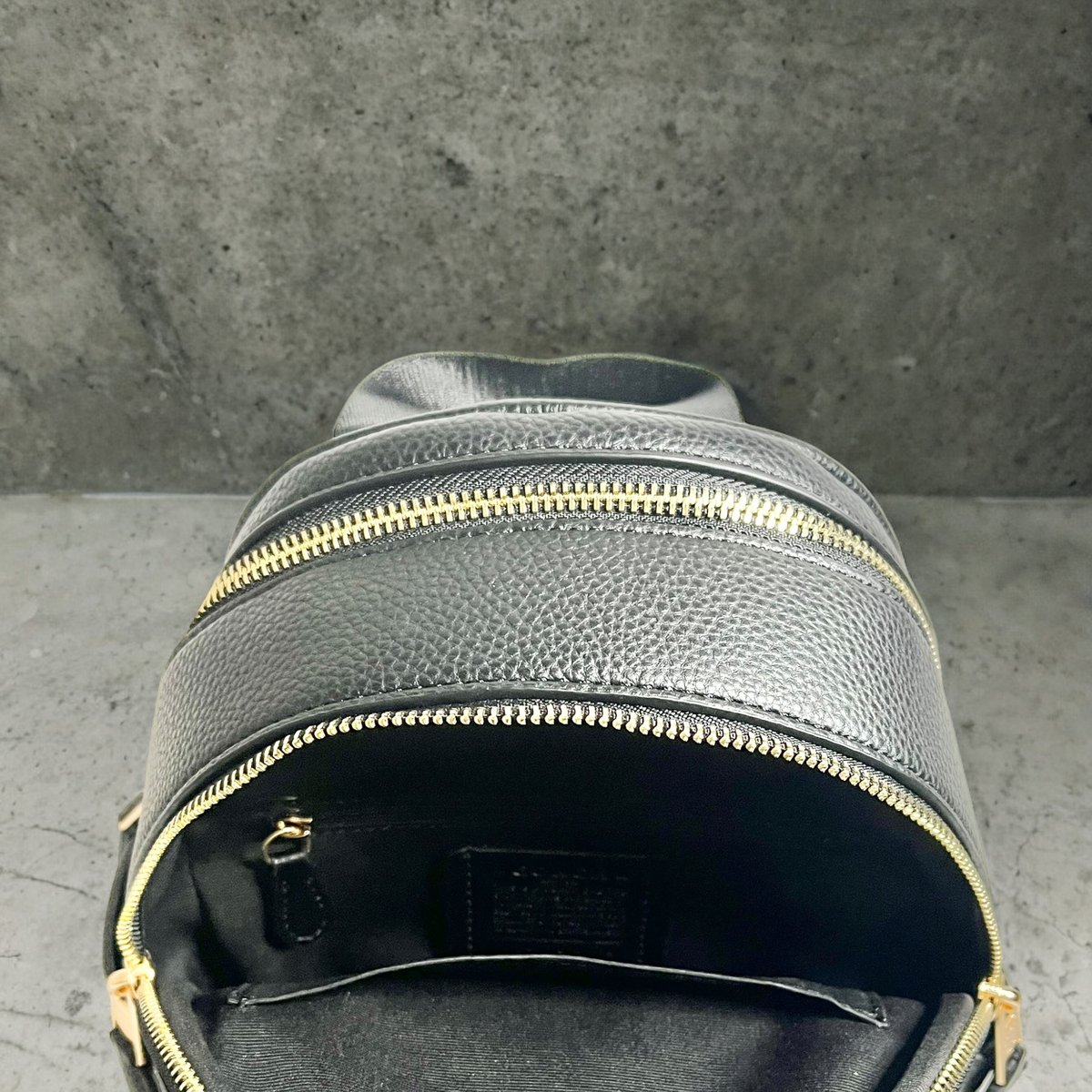 COACH コーチ ミニリュック シグネチャー ブラック | LQEMIE