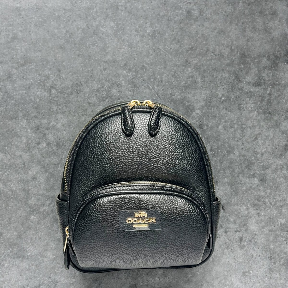 COACH コーチ ミニリュック シグネチャー ブラック | LQEMIE