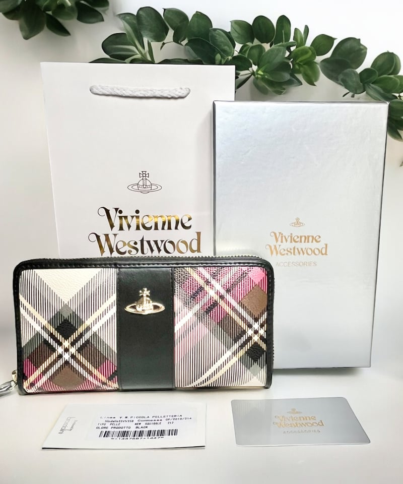 ☆新品未使用☆ヴィヴィアンウエストウッド 長財布 55VV356 ☆新品未使用☆ヴィヴィアンウエストウッド 長財布 55VV356