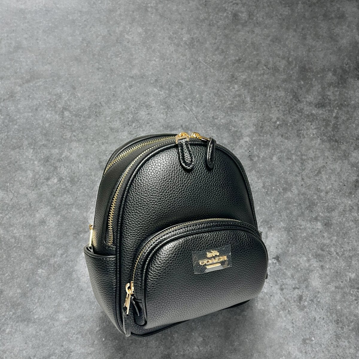 COACH コーチ ミニリュック シグネチャー ブラック | LQEMIE