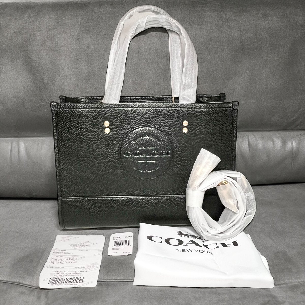 COACH デンプシー キャリーオール ウィズ パッチ | LQEMIE