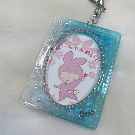 swim love （oval）トレカキーホルダー  ②