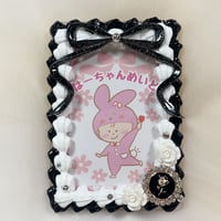 [訳あり]【モノクロリボン】B8 ホイップデコトレカケース ⑧  のコピー