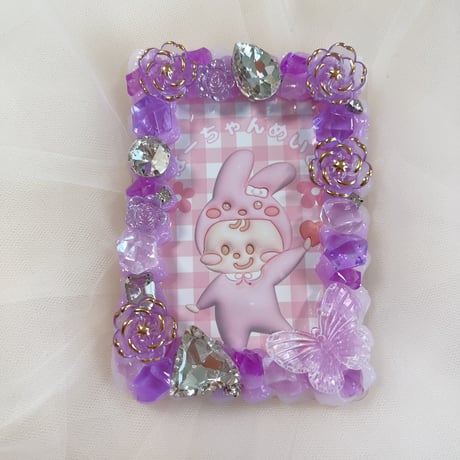 【琥珀PURPLE】B8 ホイップデコトレカケース ⑤