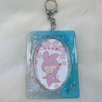 swim love （oval）トレカキーホルダー  ①