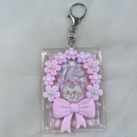ふらわーりーす（ぴんく）トレカキーホルダー B8