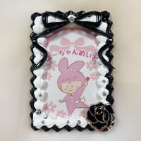 【モノクロリボン】B8 ホイップデコトレカケース ⑦