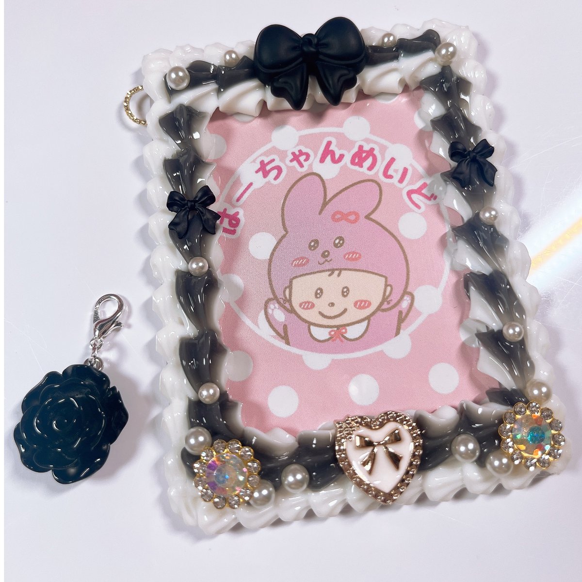 ホイップデコトレカケース（ハートビジュー） | はーちゃんめいど