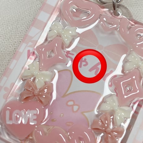 (Valentine)ミニトレカケース【pink】