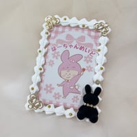 【ClassicalRabbit WHITE】B8 ホイップデコトレカケース　③