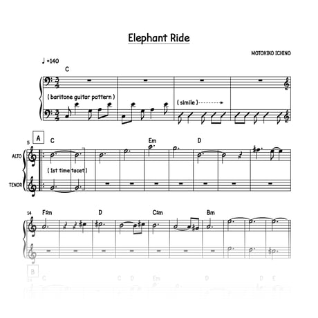 melodies / album score (PDF)