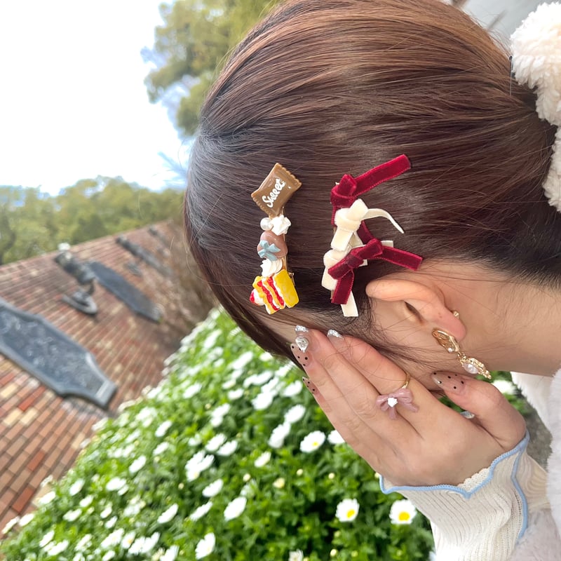 お菓子屋さんのヘアピン(苺ミルフィーユ) | KILIG