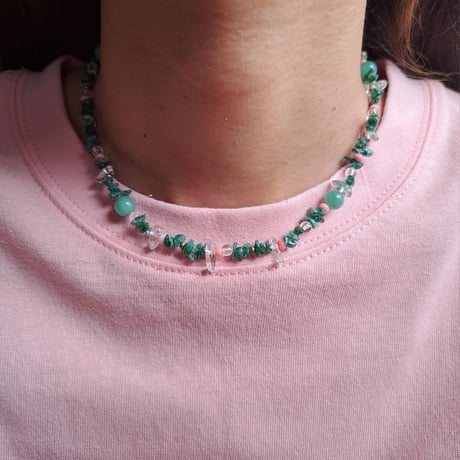 stone necklace 108