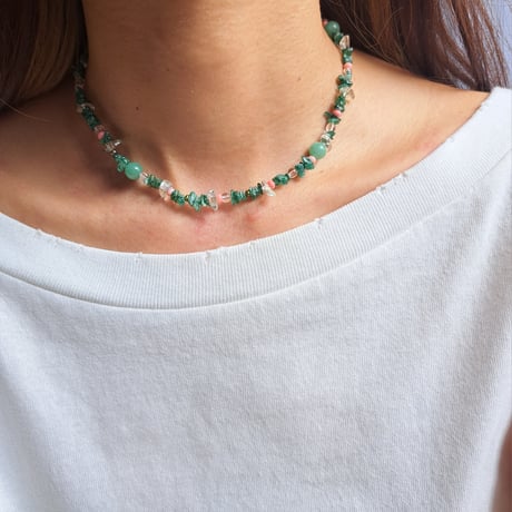 stone necklace 108