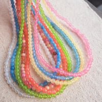 Simple stone necklace 1