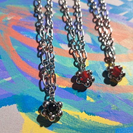 stone necklace 100