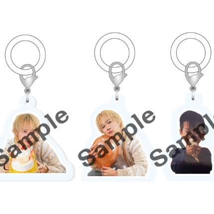 目印チャーム全3種【BIRTHDAY GOODS 2026】 | 杉本琢弥 オンラインショップ