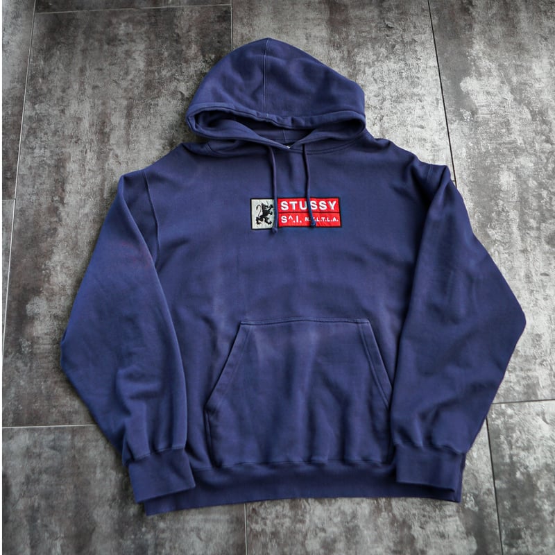 90s OLD STUSSY BOX LOGO パーカー XL | FOLLOW YOUR H 90s OLD STUSSY BOX LOGO パーカー XL | FOLLOW YOUR H