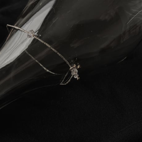 応相談 item - her-kimer 3粒 bracelet -silver -