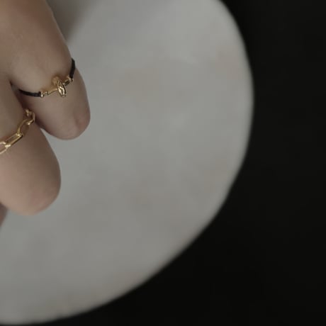 ｜　anulus macramé ring  ｜