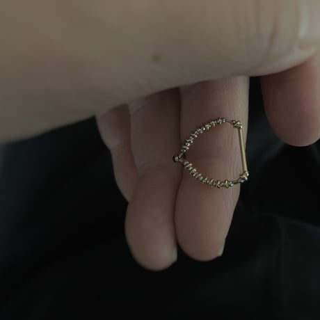 応相談item　-U line pinkie ring-