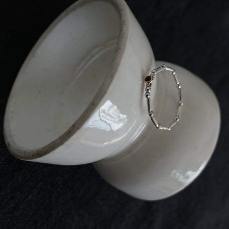 応相談item  ｜silver × k18wg  pinkie ring｜