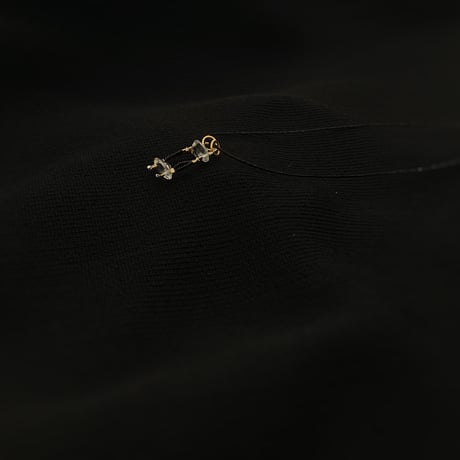 4/1再入荷予定　-original macramé necklace & charm