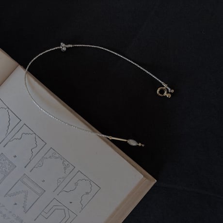 -  K18YG × silver bracelet  -