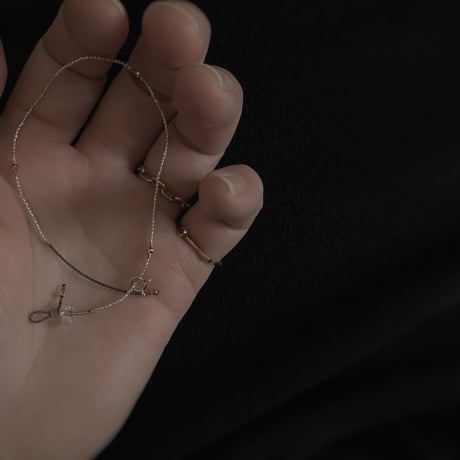 - tres silver bracelet -