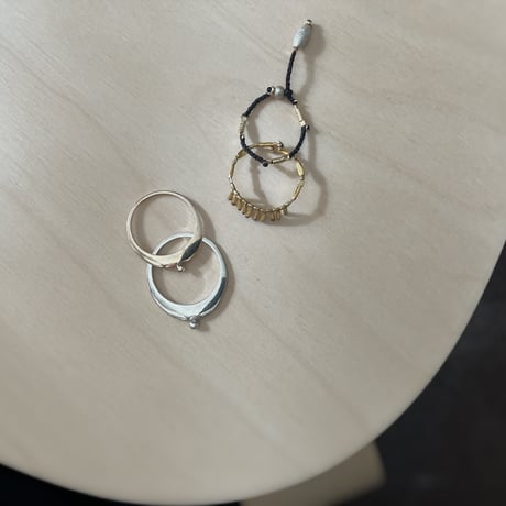 再入荷- original karen silver fringe ring　-